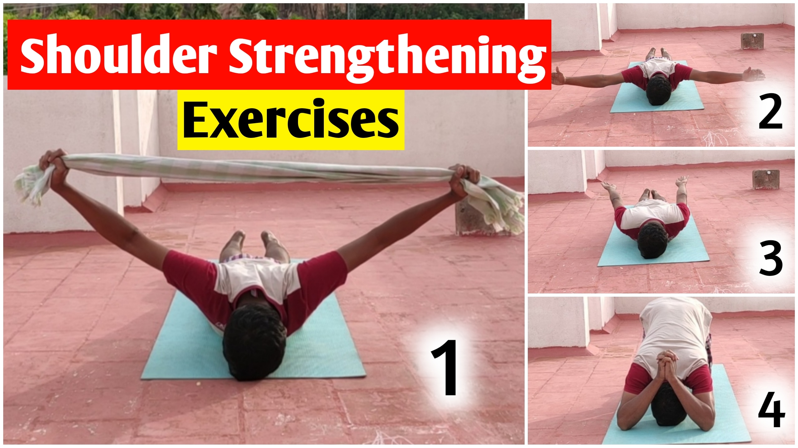 Shoulder Strengthening Exercises in Tamil | Best Exercises for Week & Painful Shoulders | Nextday360