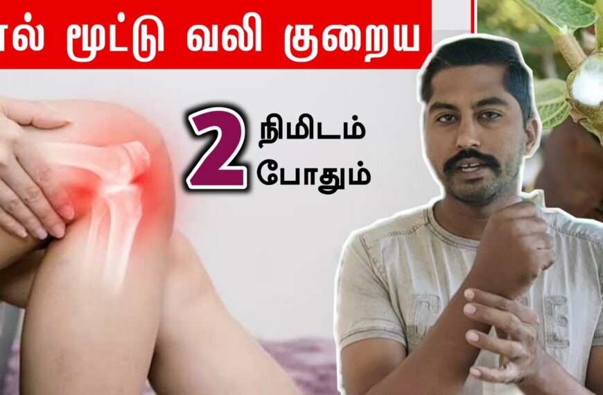 முழங்கால் வலி, மூட்டுவலி உடனே குறைய வீட்டு மருத்துவம் | Next Day 360